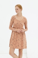 Vestido corte imperio rosa pastel Dánae