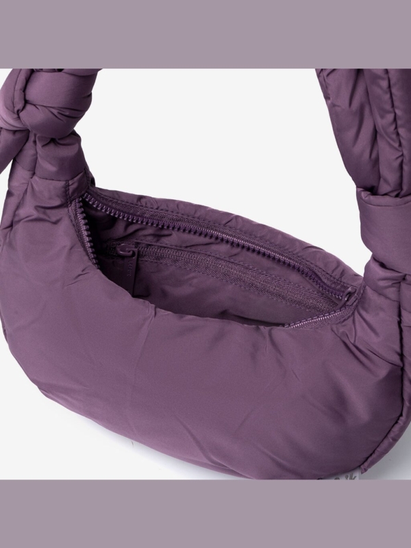 Bolso Biwa Micro Plum