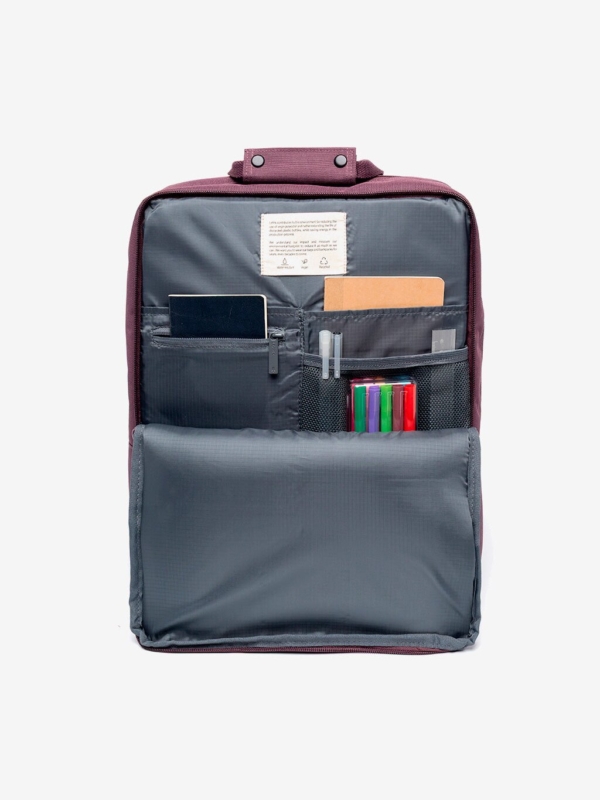 Mochila Daily 15" Stripes Maroon