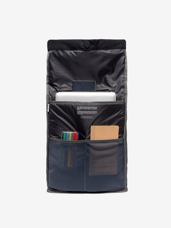 Mochila Lars Roll Black Lime Vandra