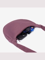 Bolso Lua Stripes Maroon