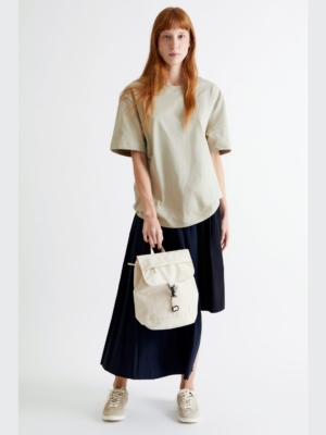 Mochila Kaut Mini Ecru