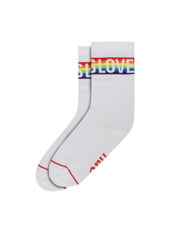 Pack3 Love is Love – Calcetines Pride de Algodón Orgánico