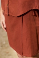 Falda Famara Rojo Rooibos