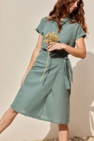 Falda Fely Azul Aguamarina