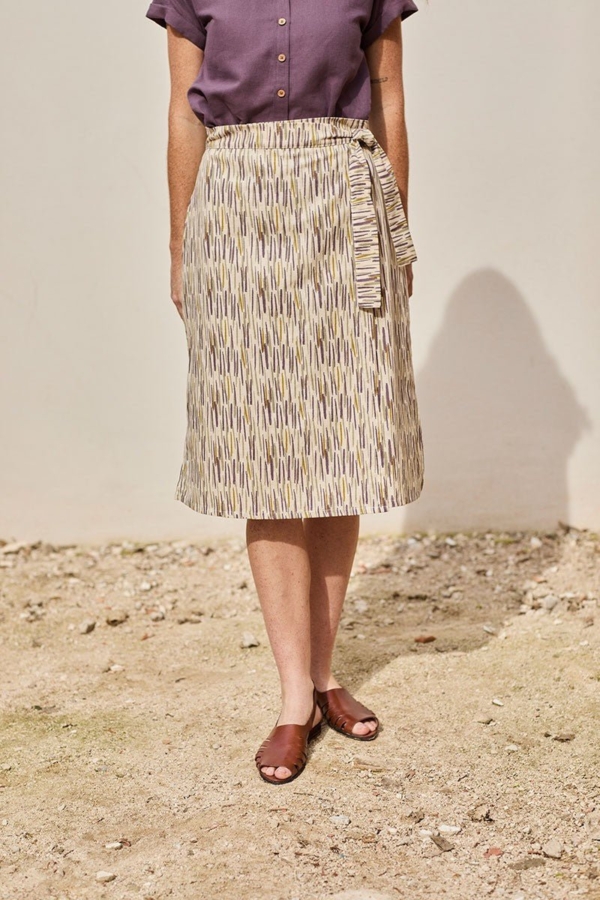 Falda Fely Selva Beige