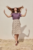 Falda Fely Selva Beige