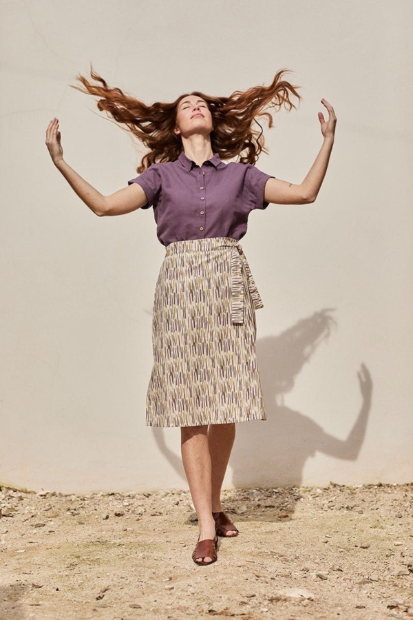 Falda Fely Selva Beige