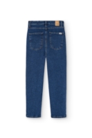 Pantalones Momfit Denim azul vintage