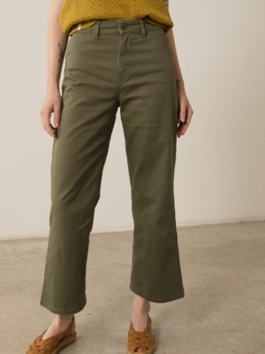 Pantalón Sailor Hani Verde Algodón Reciclado