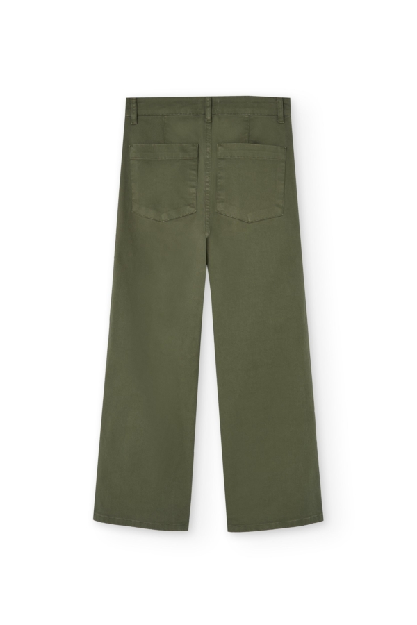 Pantalón Sailor Hani Verde Algodón Reciclado
