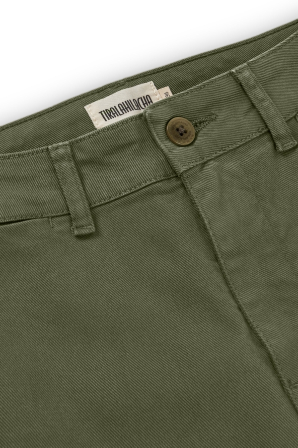Pantalón Sailor Hani Verde Algodón Reciclado
