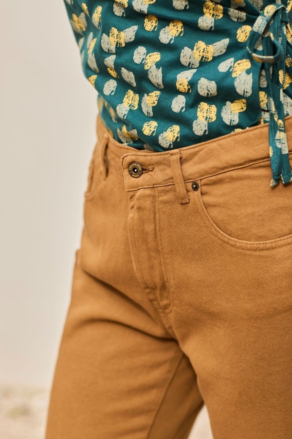Pantalón Straight Juliet Mostaza