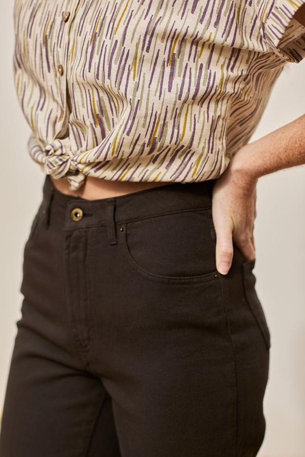 Pantalón Straight Juliet Negro Ónix