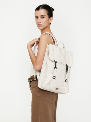 Mochila Handy Ecru Dots