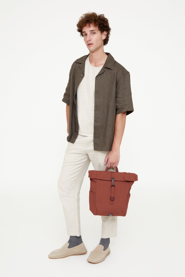 Mochila Roll Mini Bronze