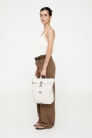 Mochila Roll Mini Ecru Dots