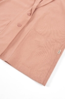 Americana de sarga rosa