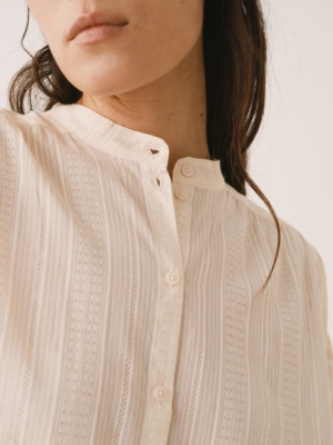 Blusa oversized crudo