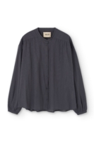 Blusa oversized gris antracita