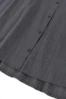 Blusa oversized gris antracita