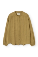 Blusa oversized mostaza