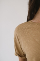 Camiseta fluida amarilla