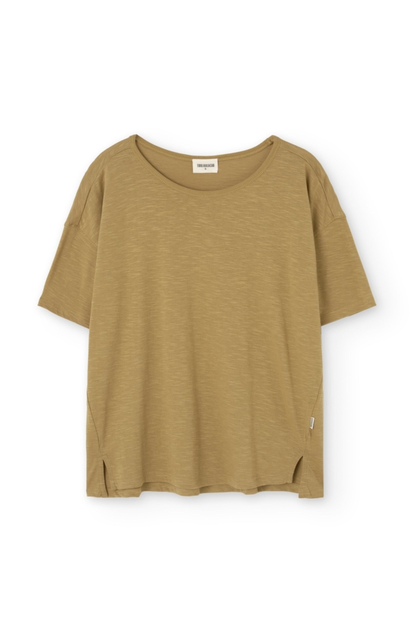 Camiseta fluida amarilla