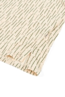 Camiseta fluida estampado verde