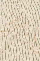 Camiseta fluida estampado verde