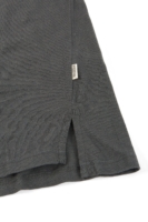 Camiseta fluida gris antracita