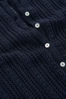 Cardigan Calado Bibi Azul