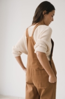 Peto de sarga marrón