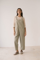 Peto de sarga verde salvia