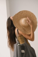 Tote bag gris antracita