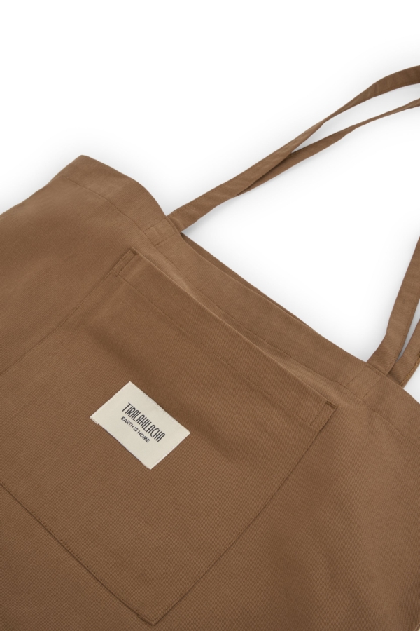 Tote bag marrón