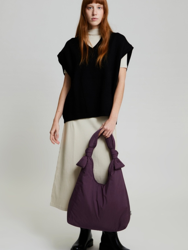 Bolso Biwa Plum