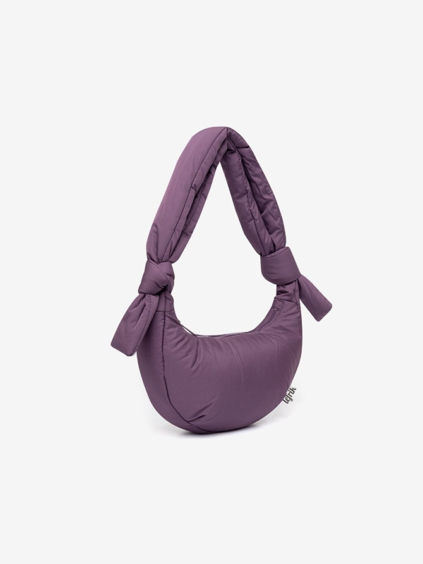 Bolso Biwa Micro Plum