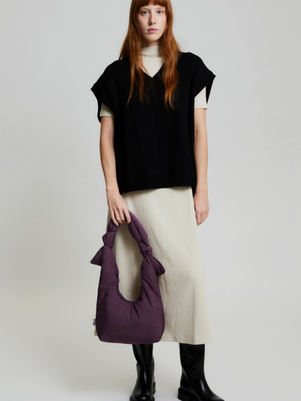 Bolso Biwa Mini Plum