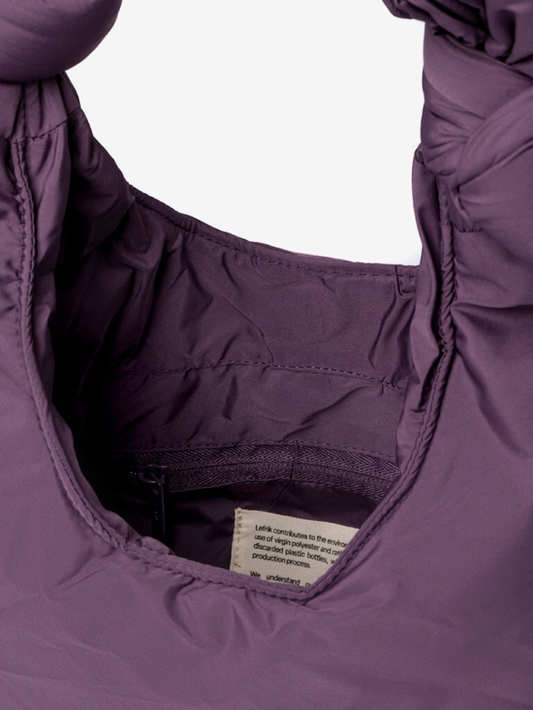 Bolso Biwa Mini Plum