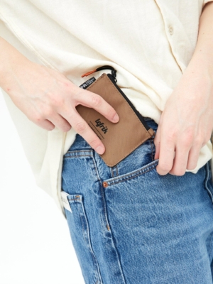 Monedero Draft Camel