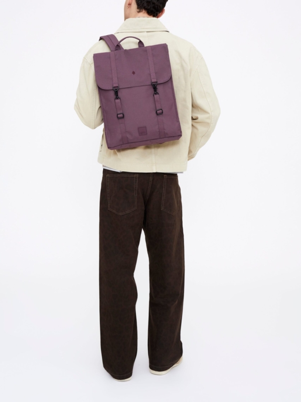 Mochila Handy Stripes Maroon