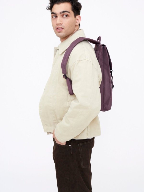 Mochila Handy Stripes Maroon