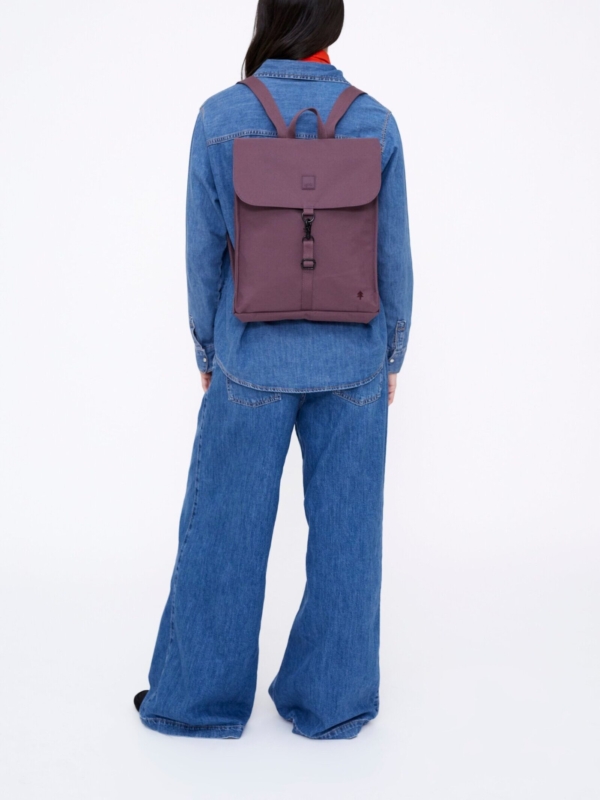 Mochila Handy Mini Stripes Maroon