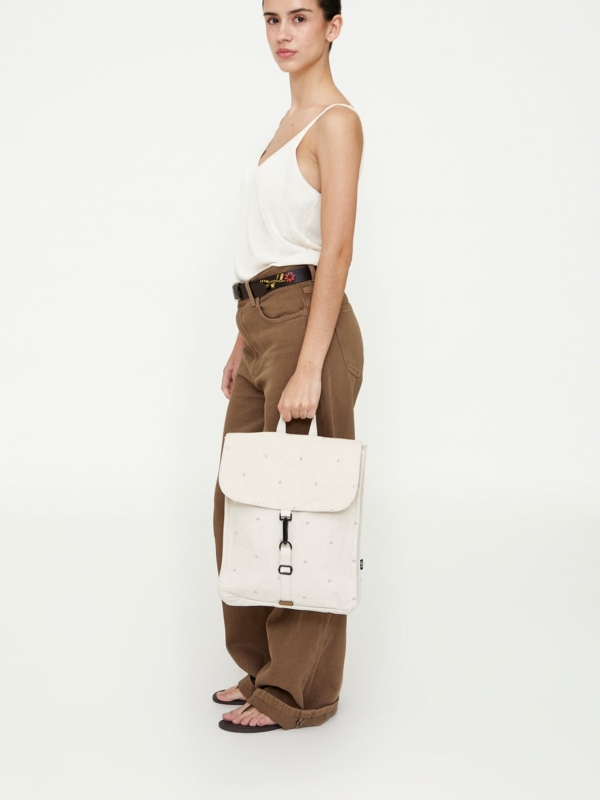 Mochila Handy Mini Ecru Dots