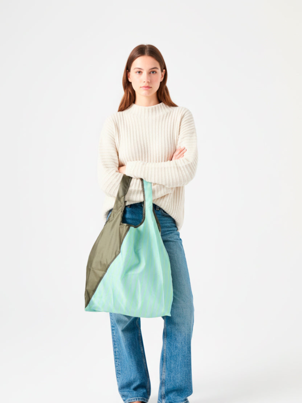 Offcut Bag Olive Dream Blue