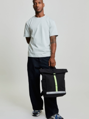 Pack Mochila Lars Roll Black Lime