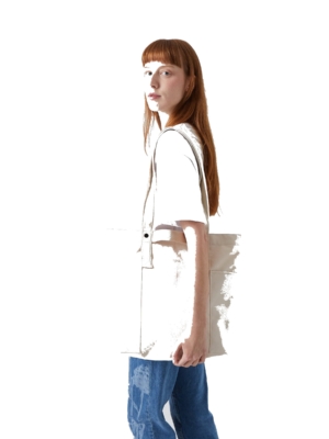 Raw Tote Bag Ecru