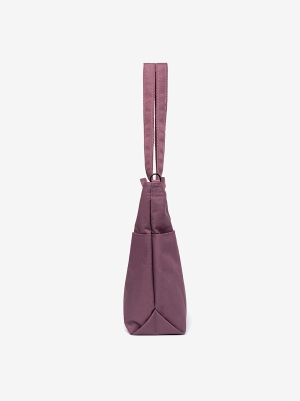 Bolso Raw Tote Maroon