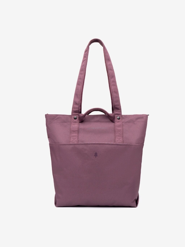 Bolso Raw Tote Maroon